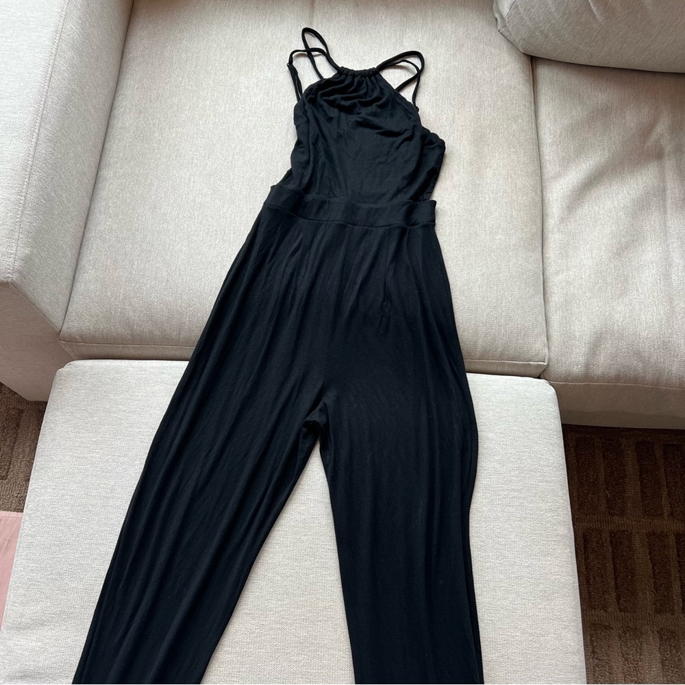 ASOS Strappy Back Racer Jumpsuit - Picture 4 of 6